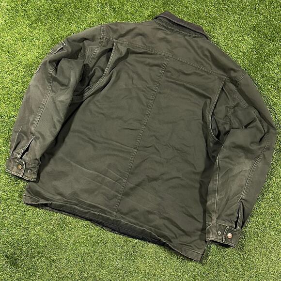 Vintage Faded Detroit Style Jacket - Picture 3 of 4